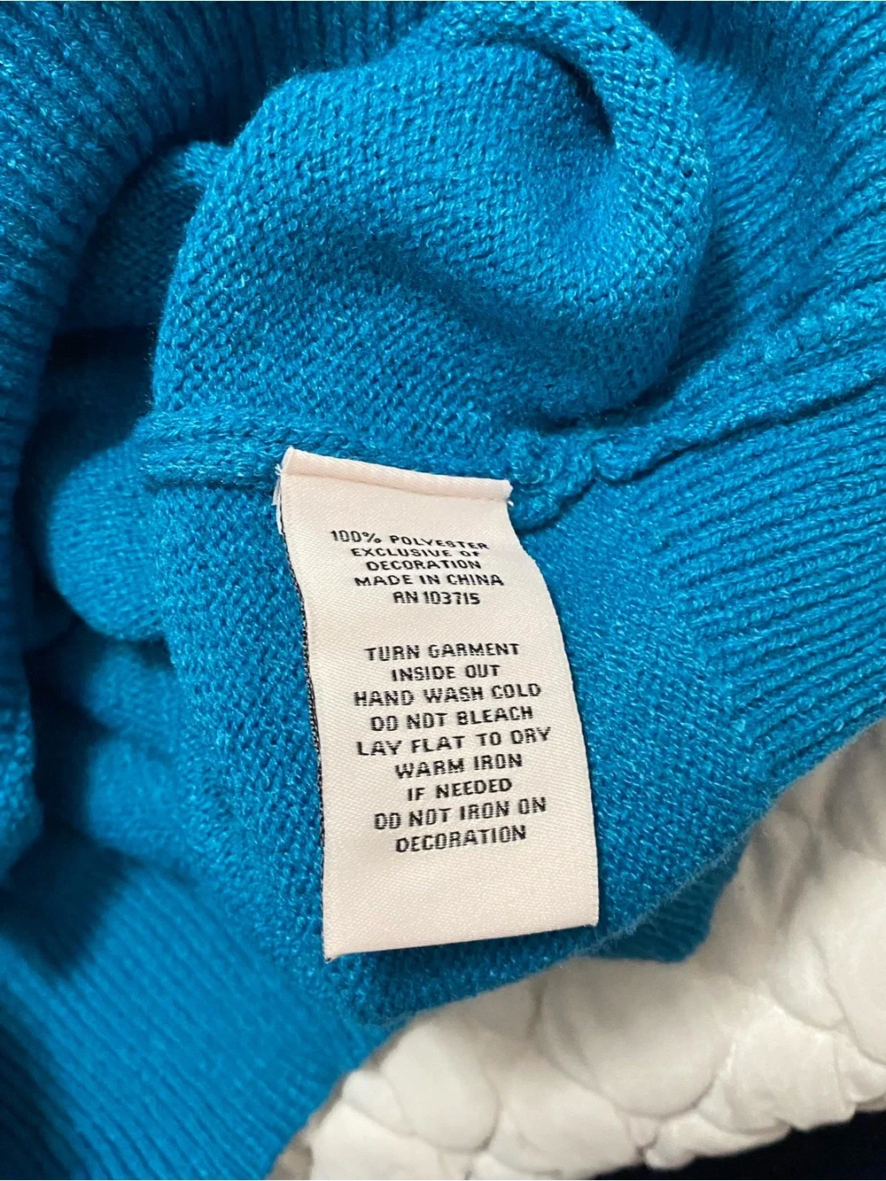 NWT Nanette Lepore Pointelle Balloon Sleeve Teal Green Crewneck Sweater Large
